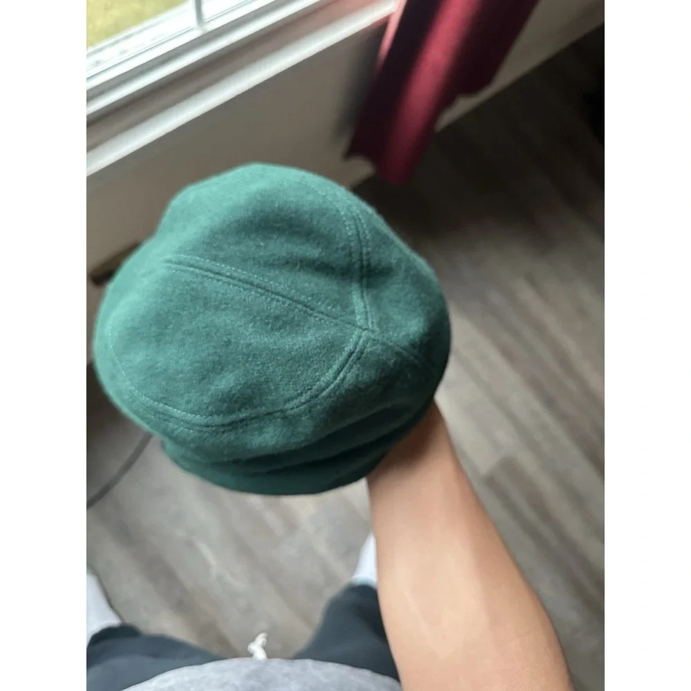 Vintage LL Bean Gore-Tex Adult Size XL Double Ear Flaps Hat Cap USA Green - Picture 7 of 10